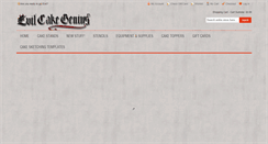 Desktop Screenshot of evilcakegenius.com